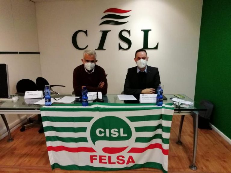 Felsa Cisl Messina: eletti i delegati al Congresso regionale