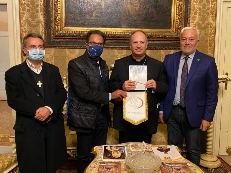 Delegazione  Ucsi Sicilia ha incontrato l’arcivescovo di Siracusa Mons. Francesco Lomanto
