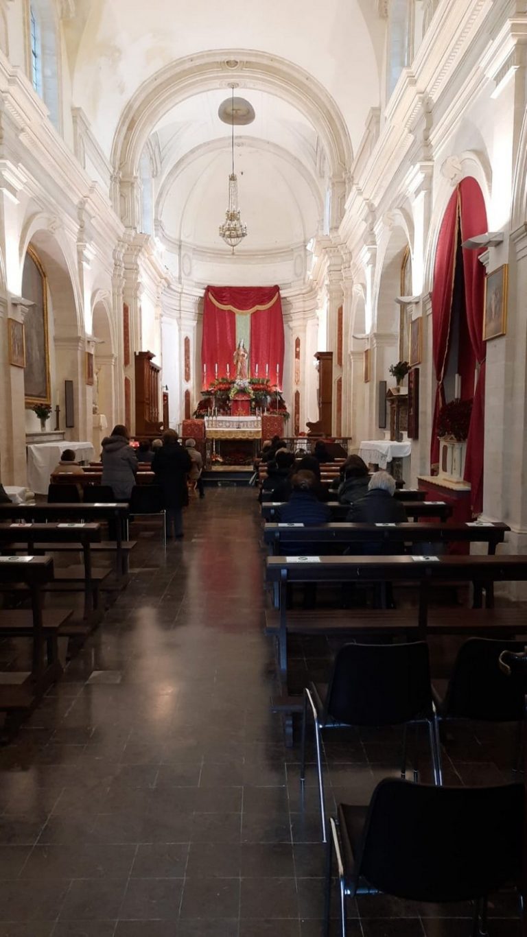 Santa Lucia, ultimo giorno delle celebrazioni. La Chiesa di Corso Mazzini rimarra’ aperta sino alle 20