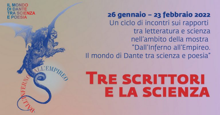 Tre scrittori e la scienza: al via il ciclo di incontri organizzato dal Museo Galileo e dal Gabinetto Vieusseux