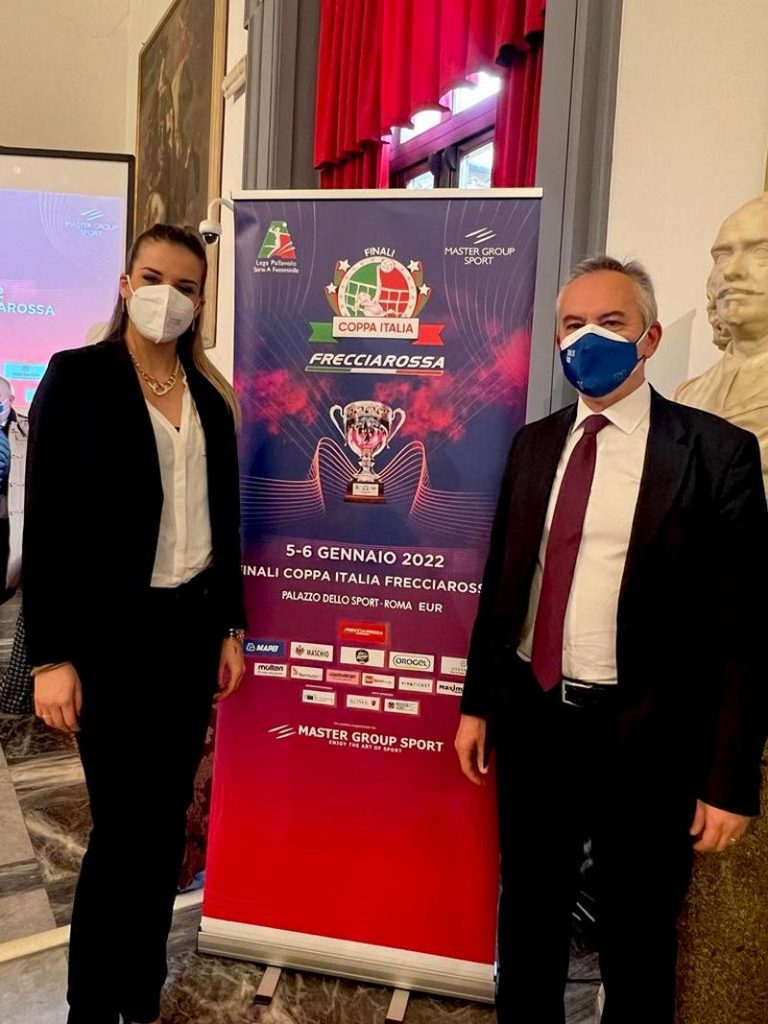 Lega Volley Femminile: la Commissione europea alle finali di Coppia Italia il 5 e 6 gennaio a Roma