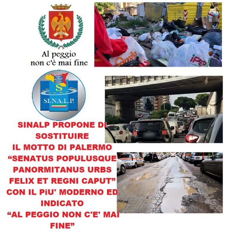 Sinalp propone di sostituire il motto di Palermo