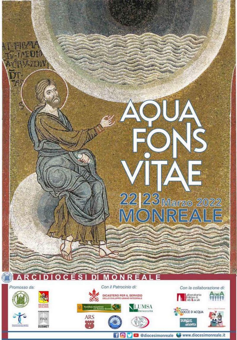 22-23 marzo  “Aqua fons vitae. ” Programma