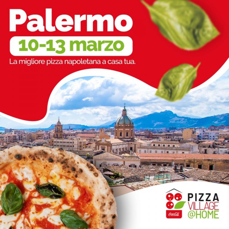 Da Giovedì a Palermo il Coca-Cola PizzaVillage@Home