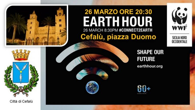 WWF Sicilia Nord Occidentale e Comune di Cefalù invitano i cittadini a partecipare ad EARTH HOUR 2022