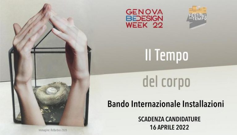Call Internazionale per Residenze per la terza edizione della Genova BeDesign Week