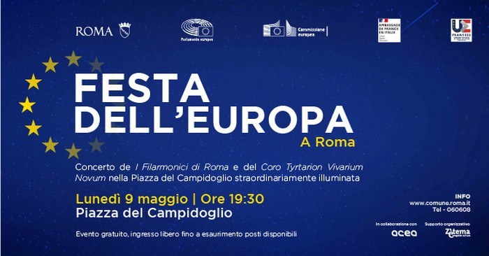 Festa dell’Europa a Roma 9 maggio