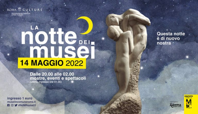 Sabato 14 maggio torna La Notte dei Musei 2022