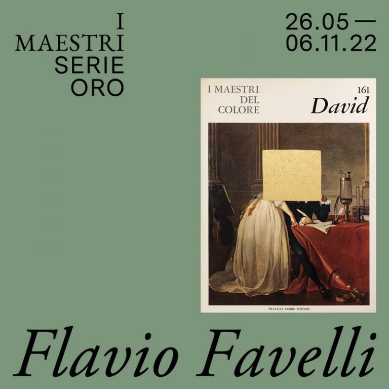 Flavio Favelli. I Maestri Serie Oro