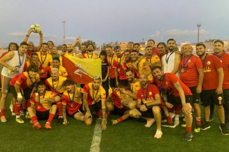 Esordio con vittoria per la Nazionale di calcio Siciliana contro la Sardegna