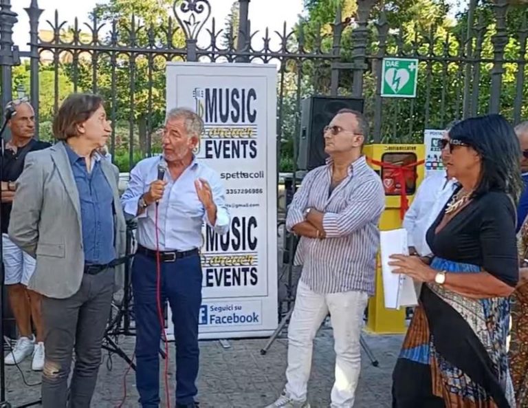 La Music Forever Events dona un defibrillatore alla Città di Trapani