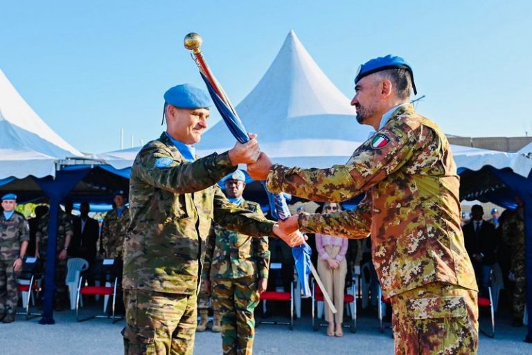 Libano: cambio al Comando del Settore Ovest di UNIFIL