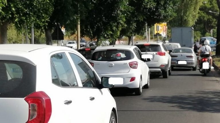 Traffico circonvallazione nel tratto del IV Municipio