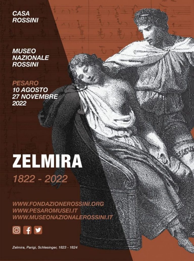 ￼ “Zelmira 1822 – 2022” a Casa Rossini e Museo Nazionale Rossini