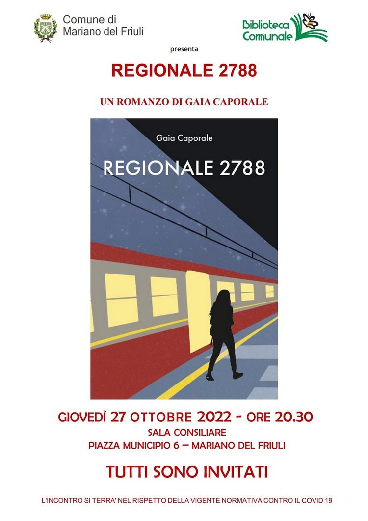 Presentazione del libro “Regionale 2788” di Gaia Caporale