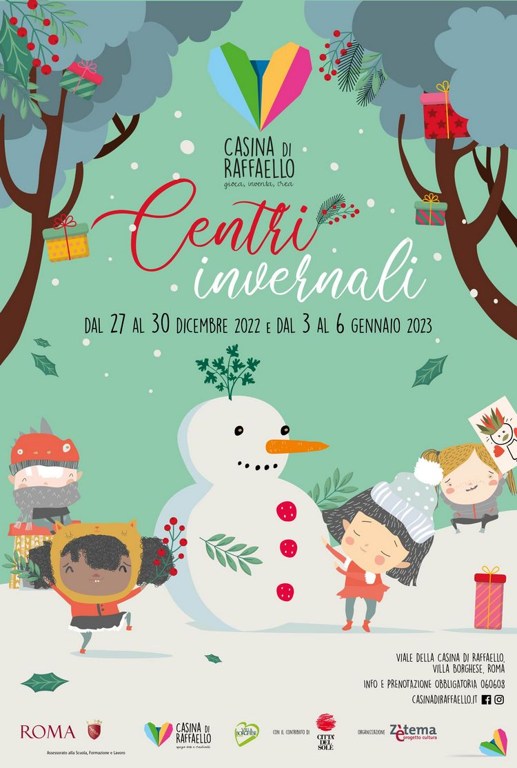 <strong>Casina di Raffaello, per le vacanze natalizie al via il centro invernale per bambini</strong>