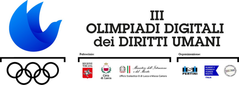 III Edizione delle Olimpiadi Digitali dei Diritti Umani tanti premi. USP di Massa Rosa e Lucca, Regione Toscana e Comune di Lucca patrocinano l’evento