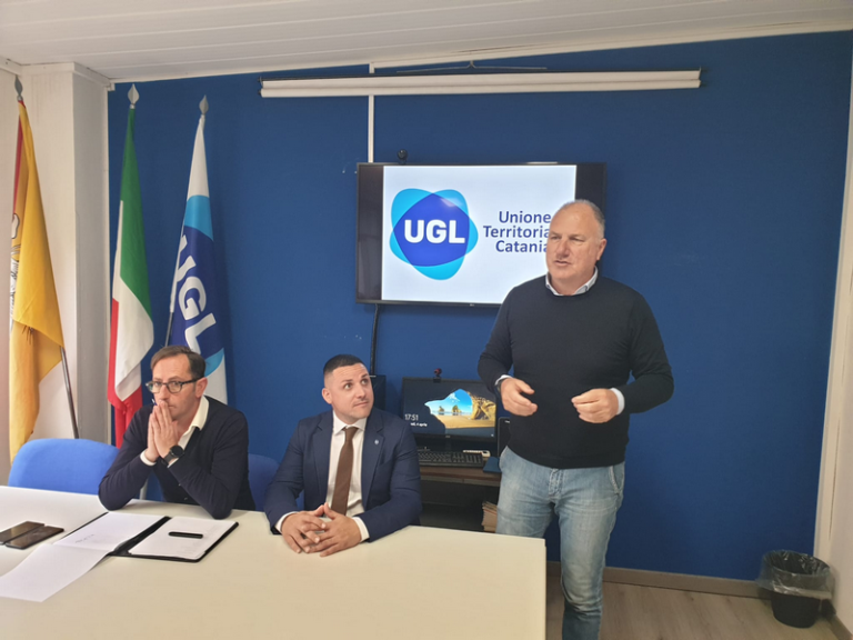 Ugl, stagione congressuale. Giuseppe D’Amico eletto segretario provinciale della federazione Igiene ambientale di Catania