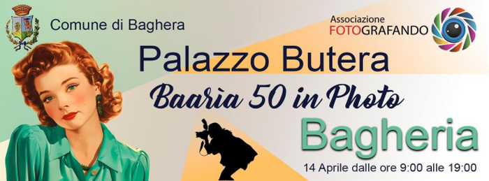 A villa Butera l’evento fotografico: “Baaria 50 in Photo”